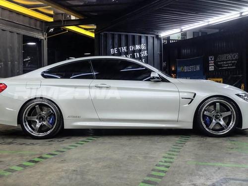 Литой диск ADVAN GT R18 9.5J 5x112 ET40 dia 66.6 - Фото вживую на авто №7