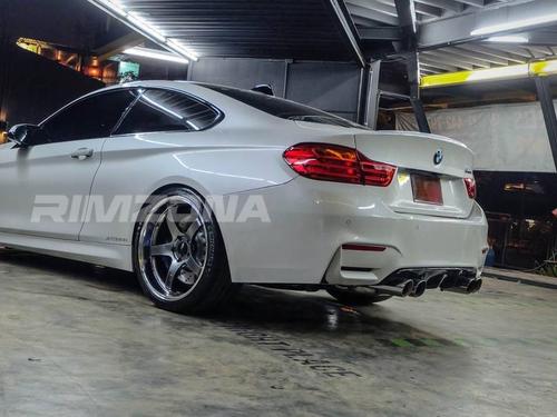 Литой диск ADVAN GT R18 9.5J 5x112 ET40 dia 66.6 - Фото вживую на авто №8