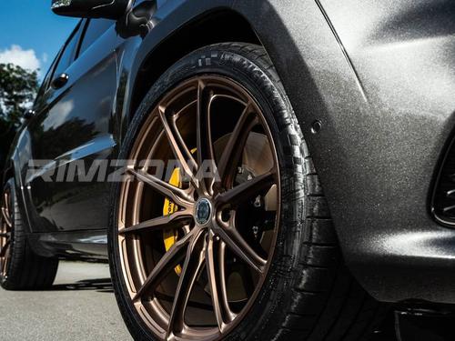 Литой диск HRE P104 R17 7.5J 5x112 ET35 dia 66.6 - Фото вживую на авто №4